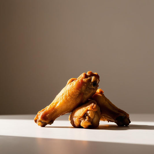 Asas de frango crocantes (3 Peças)(Compre 1 e leve 1 grátis)